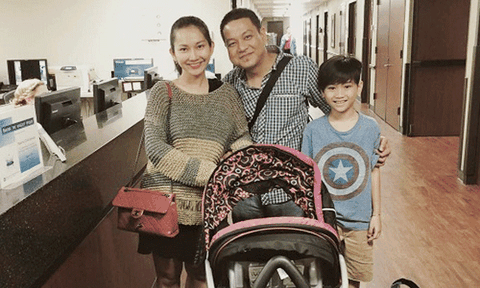 Kim Hiền xuất viện sau 2 ngày sinh con