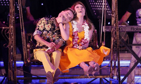 Đàm Vĩnh Hưng, Tuấn Hưng bớt "ngông" nhờ người đẹp