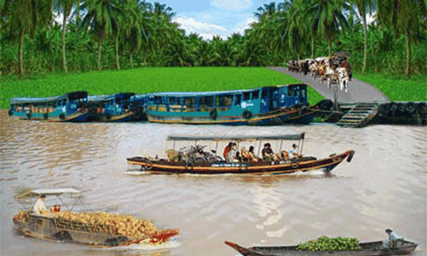 Bến Tre – trung tâm điểm của cụm duyên hải phía đông Đồng bằng sông Cửu Long