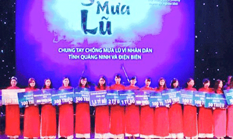 Đêm nhạc “Sau mưa lũ” của Mỹ Linh, Huy Tuấn thu về hơn 8 tỉ đồng