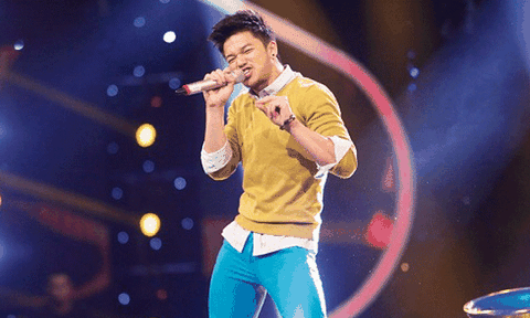 Vừa đăng quang Idol, Trọng Hiếu đứng đầu Bài hát yêu thích