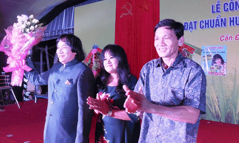 Nghệ sĩ Minh Vương đắt sô lễ hội