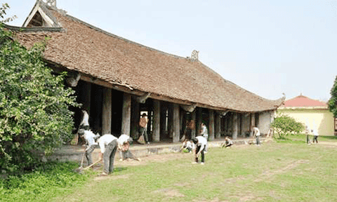 Vĩnh Phúc: Đình Đình Chu xuống cấp nghiêm trọng