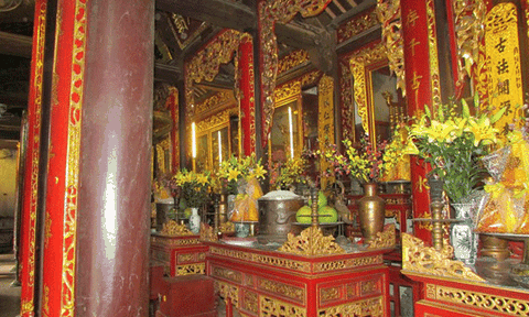 Độc đáo danh thắng Đền Đô