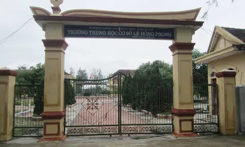 Trường THCS Lê Hồng Phong: Đẩy mạnh công tác xã hội hóa giáo dục