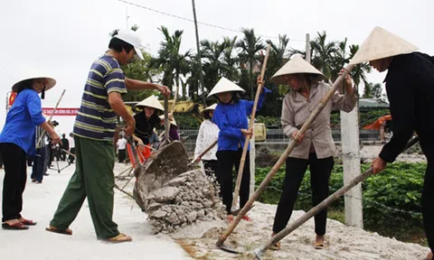 Xã Thạch Văn: "Tăng tốc" để về đích nông thôn mới