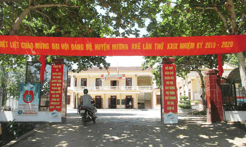 Thị trấn Hương Khê: Tăng cường đầu tư cơ sở hạ tầng, chỉnh trang đô thị