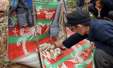 Tục cúng “Ma khô” độc đáo của người Mông, Hà Giang