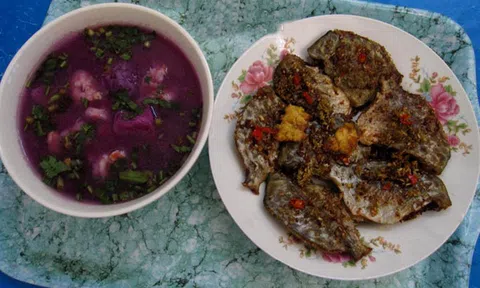 Cá nâu muối sả ớt chiên, món ngon quê đất Mũi