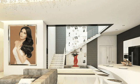 Choáng ngợp trước căn nhà triệu đô của Ngọc Trinh