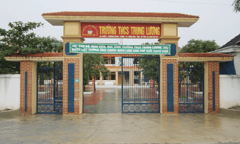 Trường THCS Trung Lương: Hoàn thành tốt nhiệm vụ xây dựng trường đạt chuẩn Quốc gia