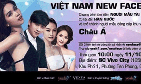  Phạt cuộc thi Tìm kiếm người mẫu trẻ châu Á của “ông bầu” Khắc Tiệp 