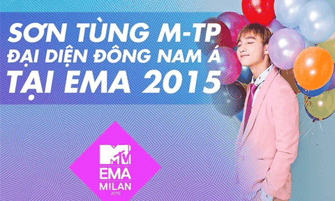 Sơn Tùng M-TP chính thức đại diện Đông Nam Á tranh giải MTV 
