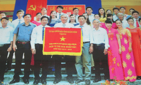 Trường THCS Thạch Hoá: Lá cờ đầu của ngành GD&ĐT huyện Tuyên Hoá