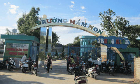 Ghi nhận ở Trường mầm non tư thục Trung Kiên