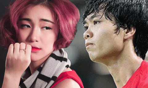 Hòa Minzy thấy hổ thẹn khi là người yêu của cầu thủ
