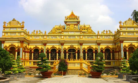 Chùa Vĩnh Tràng - điểm đến nổi tiếng đất Tiền Giang