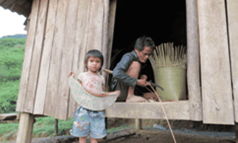 Con bản sống mòn giữa rừng hoang