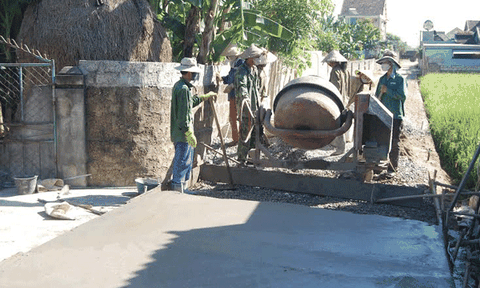 Xã Tăng Thành: Huy động mọi nguồn lực để xây dựng nông thôn mới