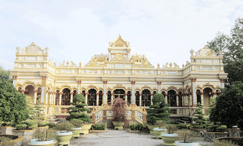 Ngôi chùa thờ Phật lớn nhất Tiền Giang