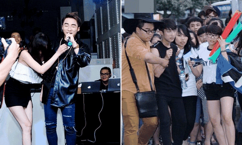 Những lần Sơn Tùng M-TP 'mất hồn' vì fan phấn khích “quá đà“