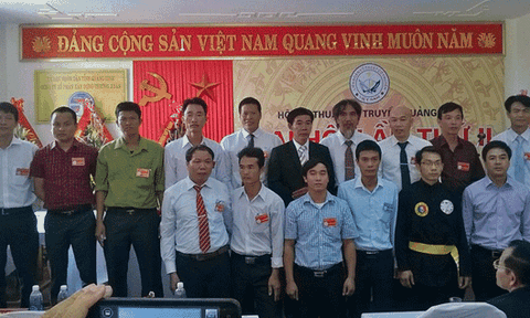 Hội Võ cổ truyển Việt Nam tỉnh Quảng Bình ra mắt BCH nhiệm kỳ mới