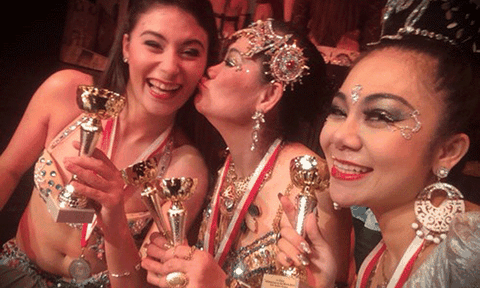 Vũ công Việt Nam vô địch Tribal Fusion Bellydance châu Âu 2015
