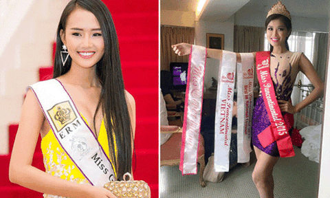  Hoa hậu và "điệp khúc" thi chui - nhận giải - nộp phạt 