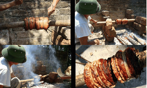 Thịt trâu trong ẩm thực ngày tết của người H'rê