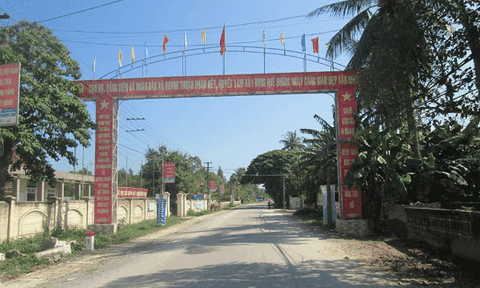 Xây dựng NTM ở Quỳnh Thuận: Nỗ lực về đích trước thời hạn 