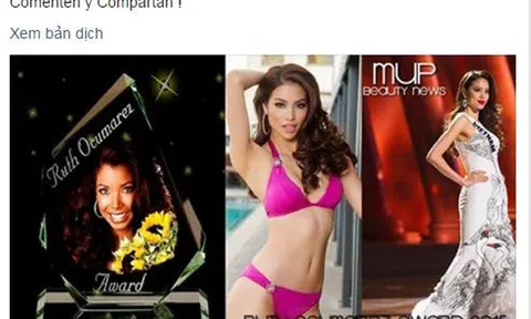 Phạm Hương bất ngờ nhận giải thưởng đặc biệt của cộng đồng fan Mỹ Latinh