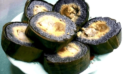 Nét độc đáo bánh chưng đen ngày tết của người Yên Bái