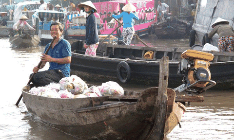 Chợ nổi cái bè, một thời... để nhớ