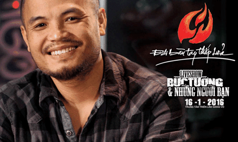 Trần Lập, Bức Tường làm liveshow Đôi bàn tay thắp lửa 