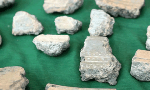 Tìm thấy dấu vết thành Nội tại khu di tích Luy Lâu