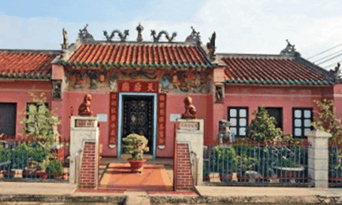 Miếu bà Thiên Hậu - di sản văn hóa tín ngưỡng dân gian tiêu biểu của người Hoa ở Long An