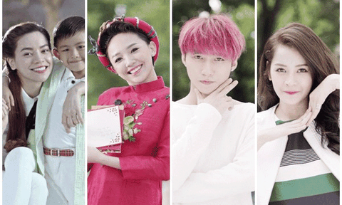 Sơn Tùng, Chi Pu, Hà Hồ, Tóc Tiên tung MV chúc Tết