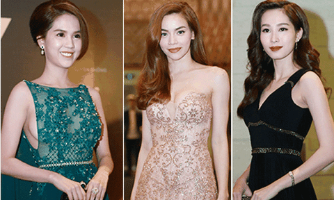  'Rừng' sao quyến rũ đi dự lễ trao giải