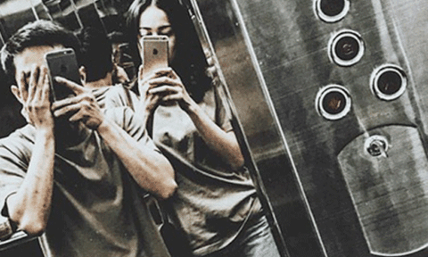 Hạ Vi - Cường Đô la lại diện áo đôi tình cảm