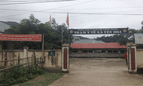 Ghi nhận ở Trạm Y tế xã Yên Hòa