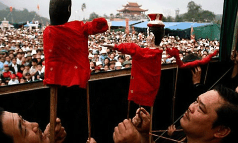 Thú vị múa rối cạn: Sinh động khó rời mắt