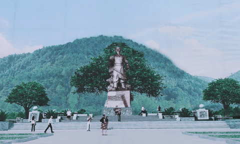 Hà Tĩnh: Hơn 100 tỷ đồng xây dựng đền thờ, tượng đài và quảng trường Mai Hắc Đế