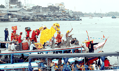 Lễ hội Cầu an đầu năm mới ở Cần Thơ
