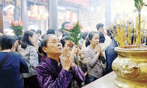 Tháng Giêng đi lễ chùa