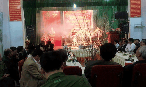 Xã Vĩnh Thành tổ chức gặp mặt con em xa quê nhân dịp xuân Bính Thân 2016