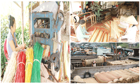 Làng chiếu Định Yên - di sản văn hoá phi vật thể quốc gia