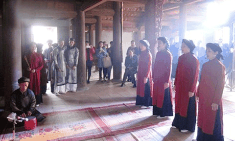 Đề nghị công nhận hát xoan là Di sản văn hóa phi vật thể của nhân loại