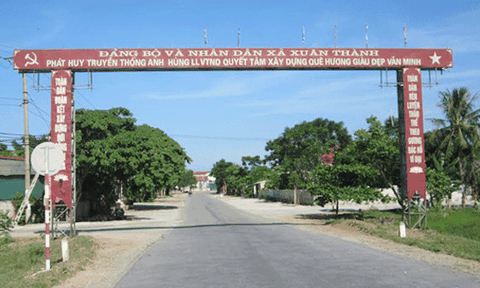 Xã Xuân Thành: Ra quân xây dựng khu dân cư kiểu mẫu