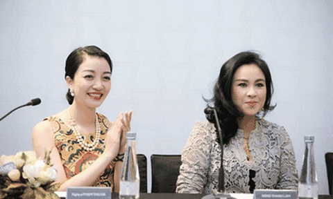 Phạm Thu Hà hồi hộp biểu diễn cùng Tứ tấu đàn dây Bond