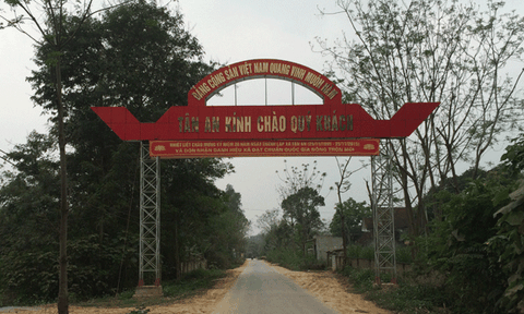 Diện mạo nông thôn ở xã Tân An ngày càng khởi sắc